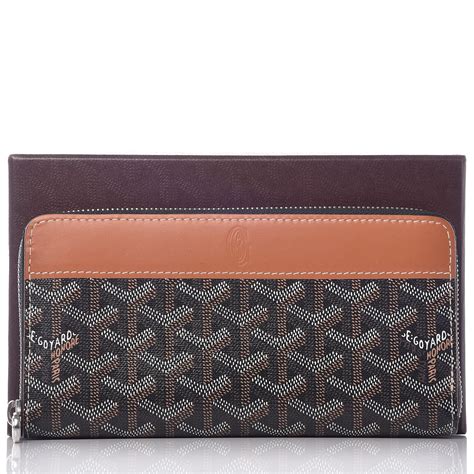 goyard zip around wallet|where to buy Goyard wallet.